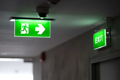 Emergency exit light